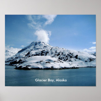 Poster Glacier Bay, Alasca