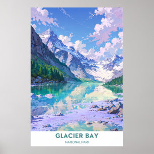 Poster Glacier Bay National Park - Montana