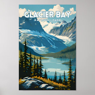 Poster Glacier Bay National Park Viagem PS