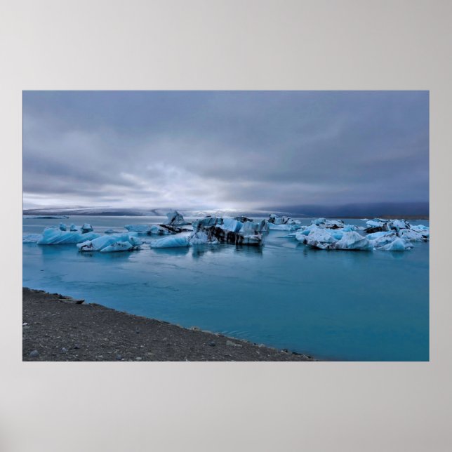 Poster Glacier Lagoon (Frente)