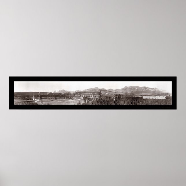 Pôster Glacier Park Sunrise Foto 1916 (Frente)