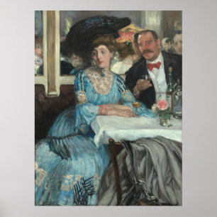 Poster Glackens' No Mouquin's