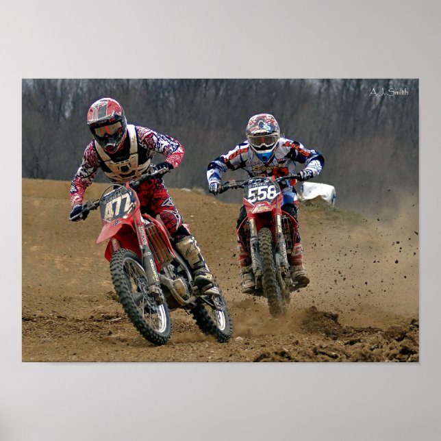 Pôster Gladiadores do Dia Moderno (Frente)