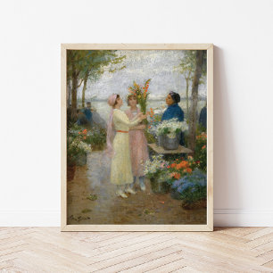 Poster Gladiolus   Victor Gabriel Gilbert