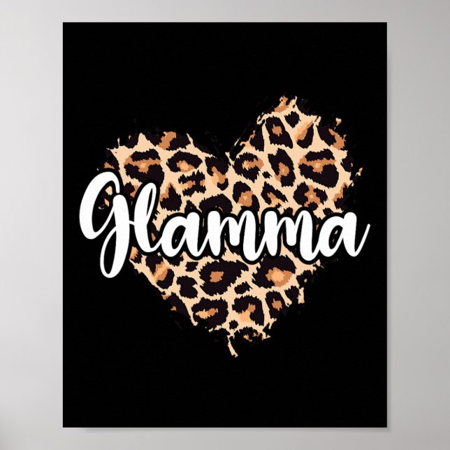 Poster Glamma Leopardo (Frente)