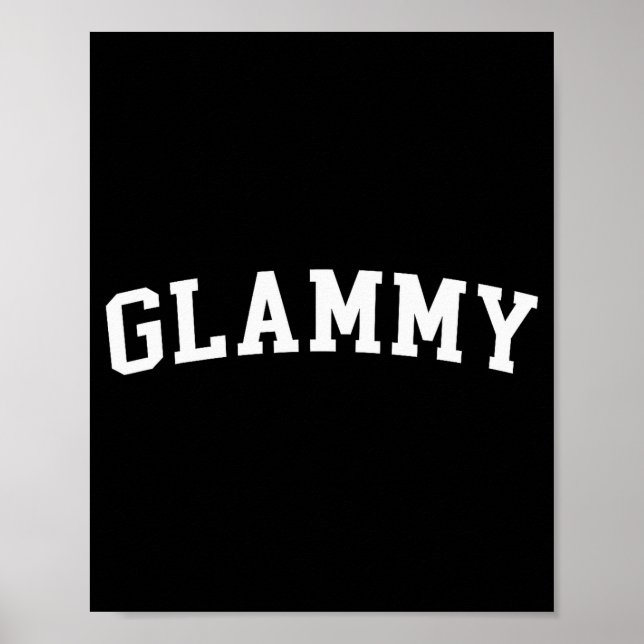 Poster Glammy  (Frente)