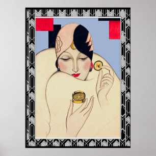 Poster Glamor Art Deco
