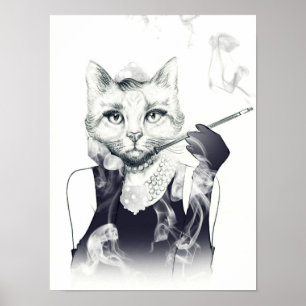 Poster Glamor Cat