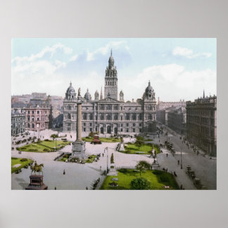 Poster Glasgow George Square