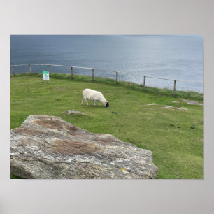 Poster Gleann Cholm Cille County Donegal Irlanda Europa