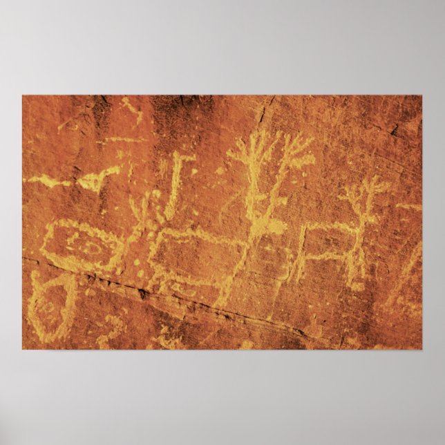 Poster Glen Canyon National Recreation Area, Utah, EUA (Frente)