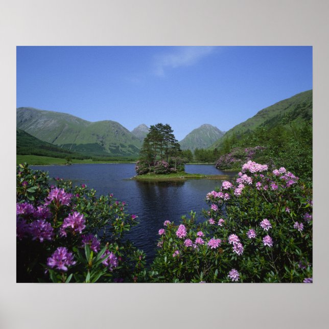 Pôster Glen Etive, Highlands, Escócia (Frente)