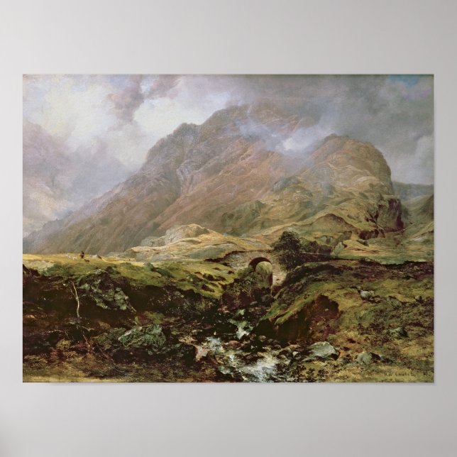 Pôster Glencoe, 1847 (Frente)