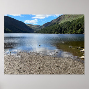 Poster Glendalaugh Lagos County Wicklow Irlanda Europa