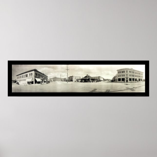 Poster Glendale, CA Foto 1915 (Frente)