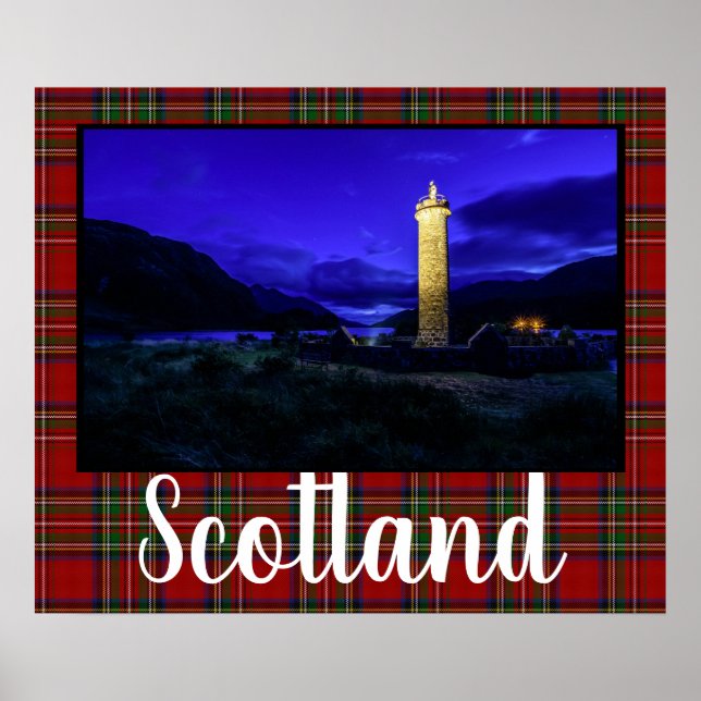 Poster Glenfinnan Monument (Frente)