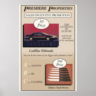 Poster Glengarry Glen Ross Sales