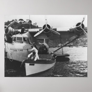 Pôster Glenn Martin c/ China Clipper