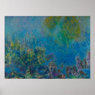Pôster Glicínias do ~ de Claude Monet