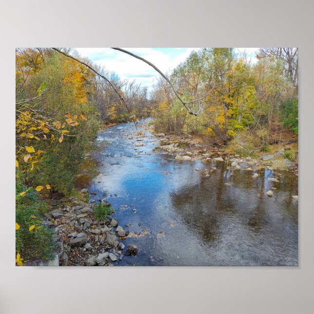 Poster Gliding Reflections (Frente)