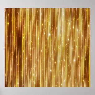 Poster Glitter do ouro: Fundo do Abstrato brilhante.