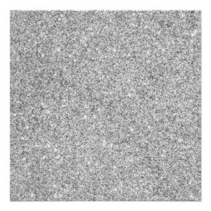 Pôster Glitter Silver Elegante