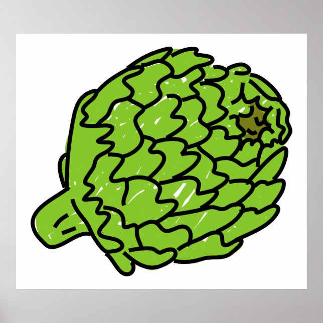 Pôster Globe Artichoke (Frente)