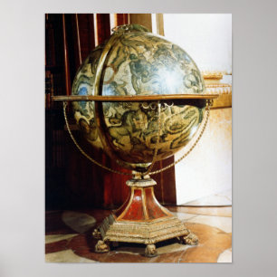 Pôster Globo celestial, 1688