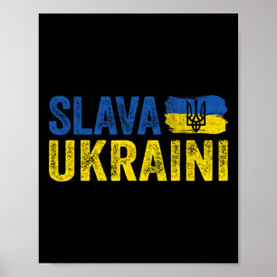 Poster Glória à Ucrânia1