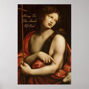 POSTER GLÓRIA AO CORDEIRO DO DEUS