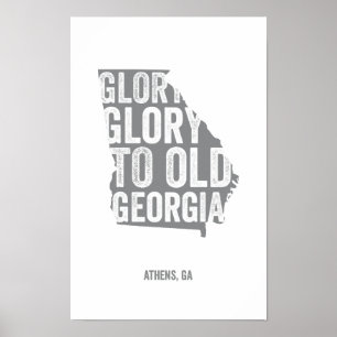 Poster Glória da glória (cinzas)