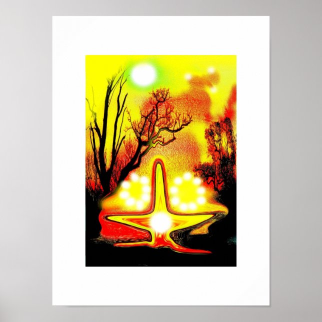 Poster Glória da manhã (Frente)