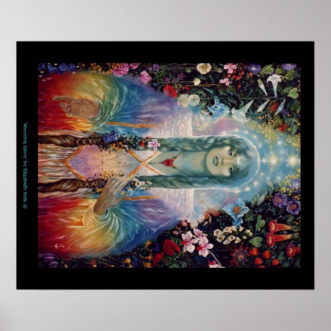 Pôster 'Glória da Manhã' por Elizabeth Kyle (Frente)