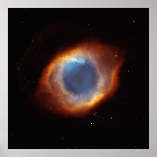 Pôster Glória Iridescente da Nebulosa Helix