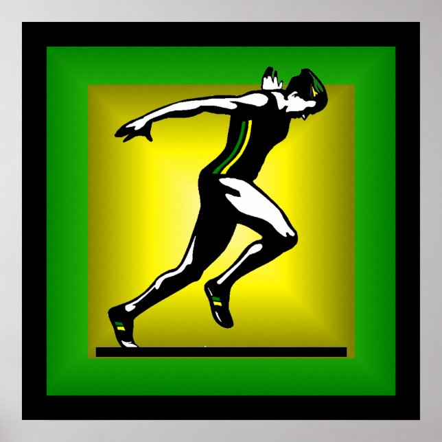 Pôster 'Glória Olimpiadas' (Frente)