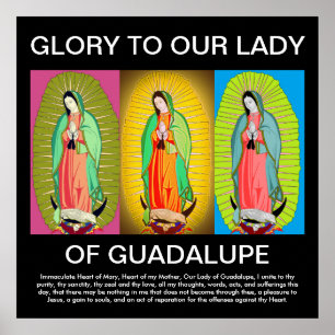 POSTER GLÓRIA PARA GUADALUPE