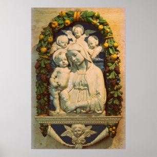Poster glória para jesus e maria