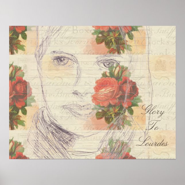 Pôster Glory To Lourdes (Frente)