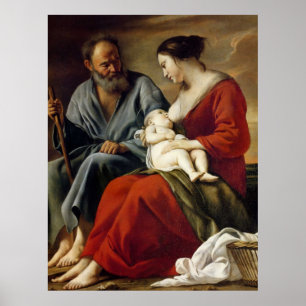 PÔSTER GLORY TO THE HOLY FAMILY