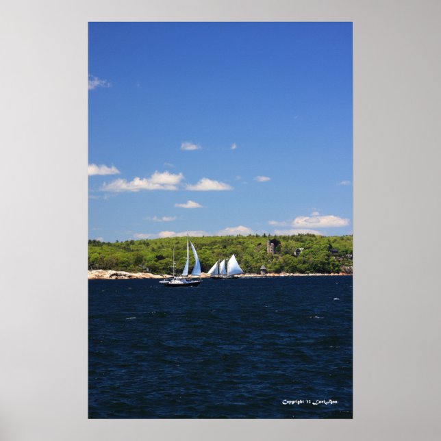 Poster Gloucester Sailboat 3 (Frente)