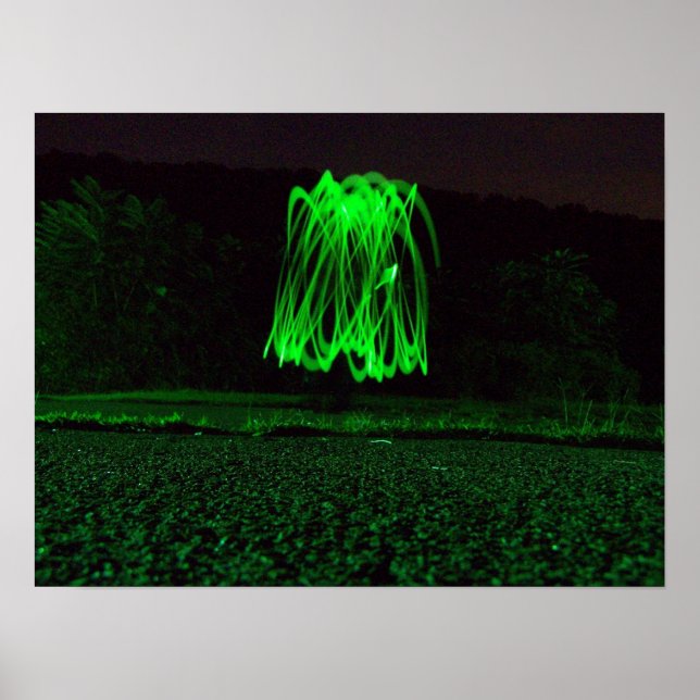 Pôster glow (Frente)