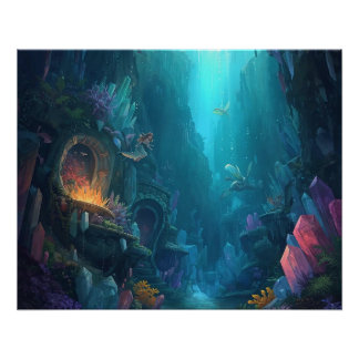 Pôster Glow of the Forgotten Depths