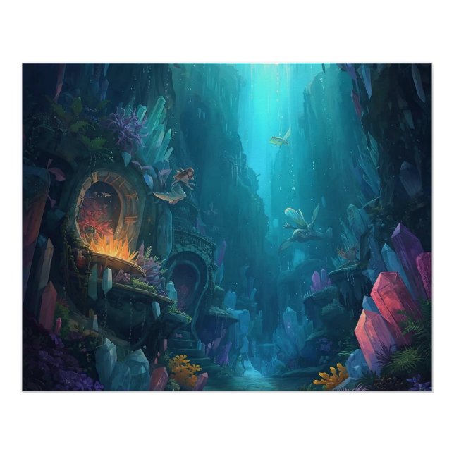 Pôster Glow of the Forgotten Depths (Frente)