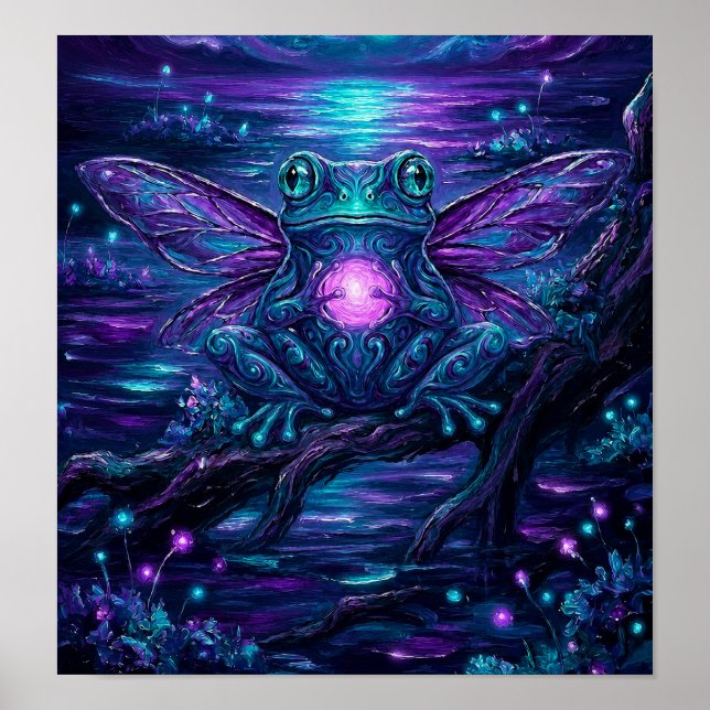 Poster GlowFrogFantasy (Frente)