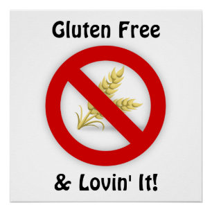 Pôster Gluten Free & Lovin' It Poster