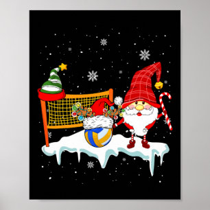 Poster Gnome Com Papais noeis Elf Reindeer - Ferramentas