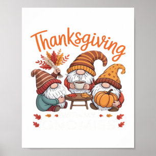 Poster Gnome Fall Leopard Turquia Essencial T