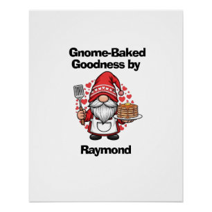 Pôster Gnome no design de casa