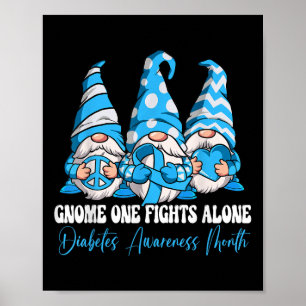 Poster Gnome One combate sozinho a consciência do diabete