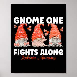Poster Gnome One luta sozinho contra a leucose laranja